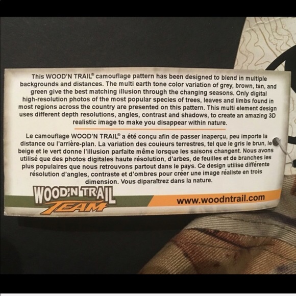 Wood’N-Trail All Terrain Camouflage Hat Cap - Picture 3 of 4